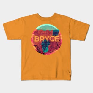 Bryce Canyon National Park Viewpoint Logo Kids T-Shirt